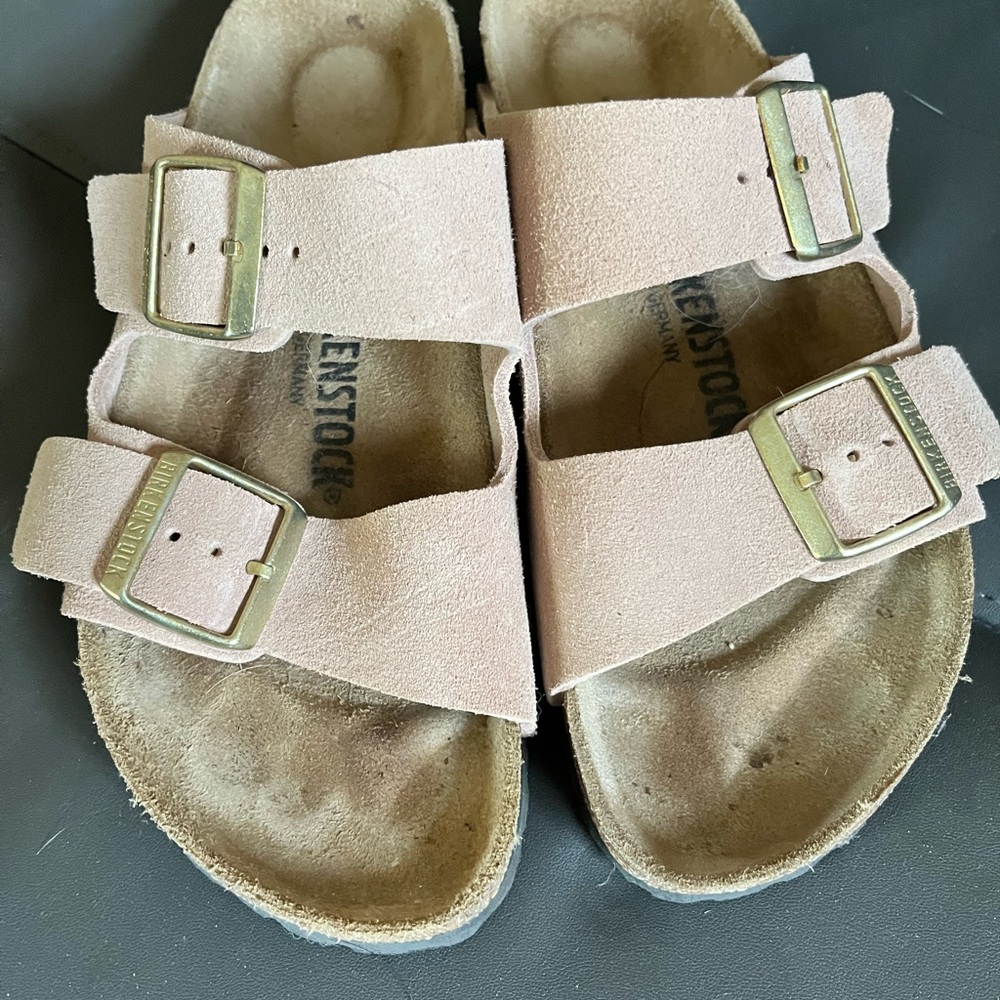 Birkenstock Light Pink Suede